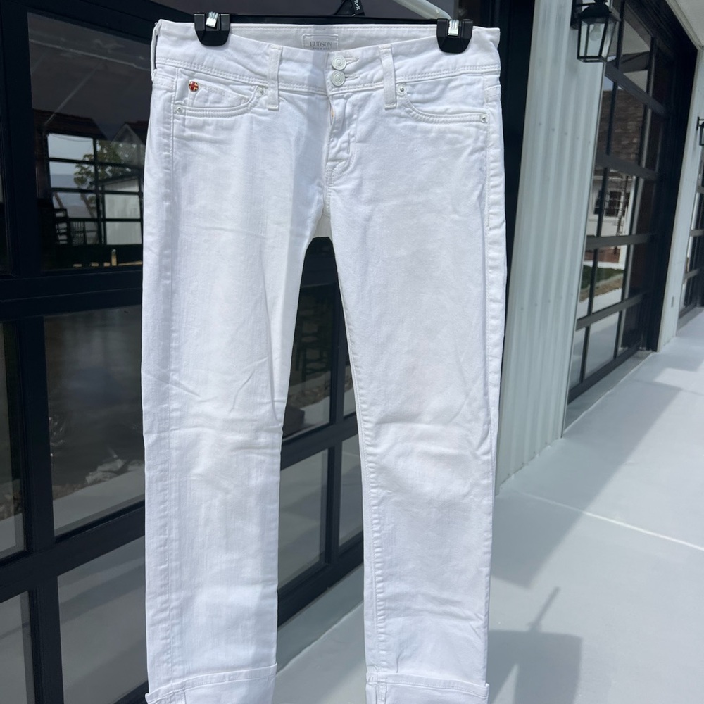 Hudson Jeans Women's Straight Leg in White